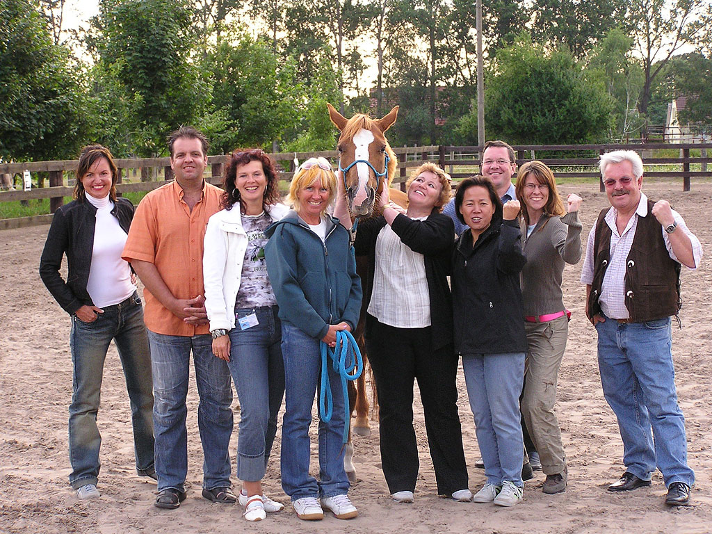 Seit 2008 finden erfolgreiche Trainings und Seminare mit Pferden auf der MQ Ranch statt